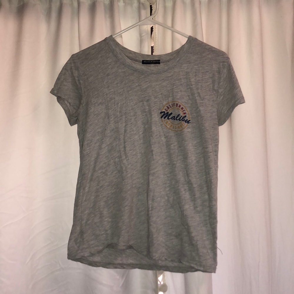grey malibu t-shirt